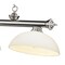 Z-Lite Cordon 3 Light Billiard, Brushed Nickel & Matte Opal 2306-3BN-DMO14 - alternate 7